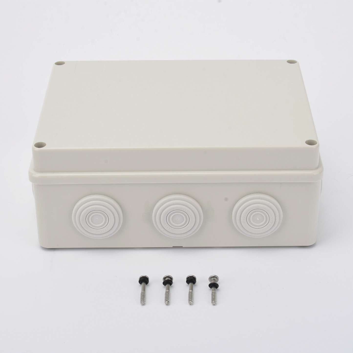 Caja Derivación-Conexión de Plástico (14 X 19 X 7.6 cm) con 10 Glándulas de Goma PRECISION - Imagen 4