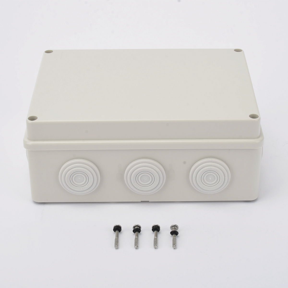 Caja Derivación-Conexión de Plástico (14 X 19 X 7.6 cm) con 10 Glándulas de Goma PRECISION - Imagen 4