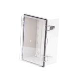 Gabinete Plástico ABS Puerta Transparente Uso en Intemperie IP66 190x290x140 mm cierre por Broche Inoxidable PST-1929-14ET PRECISION - Imagen 1