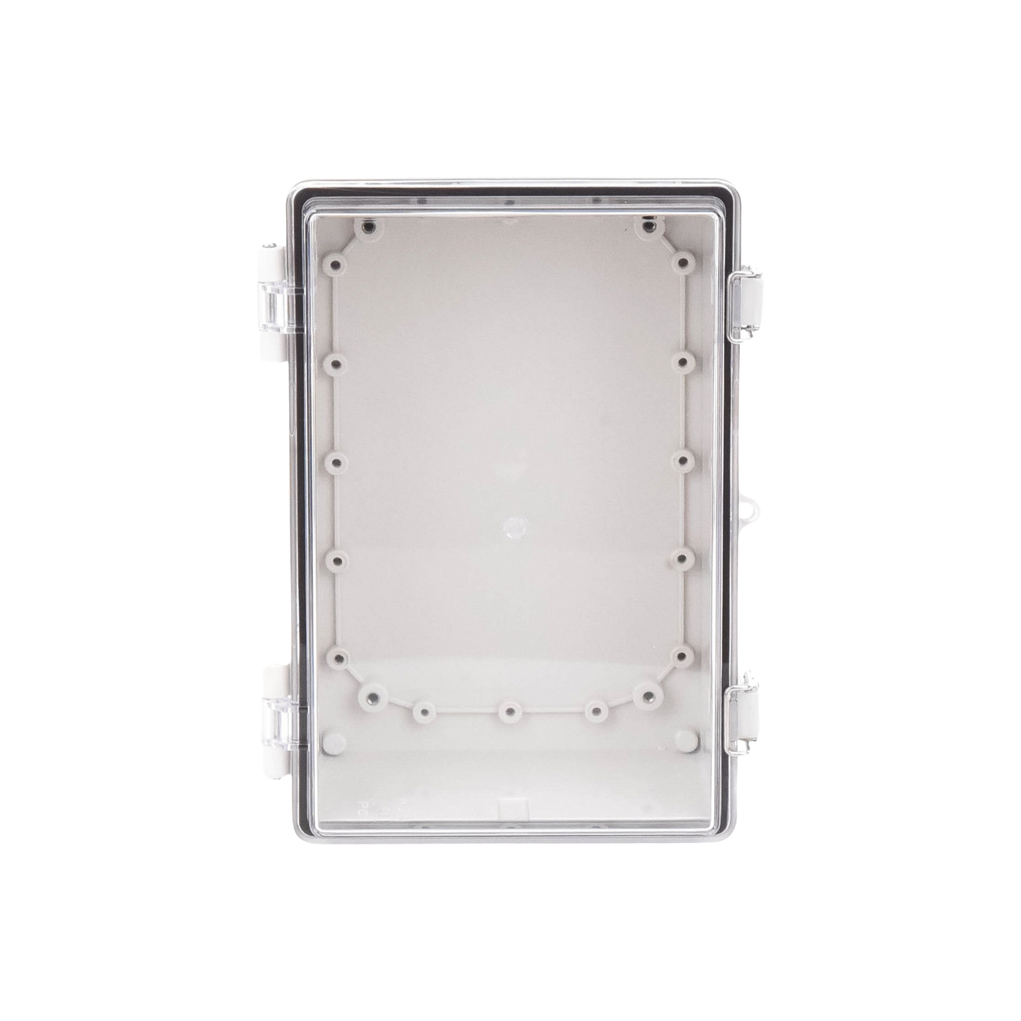 Gabinete Plástico ABS Puerta Transparente Uso en Intemperie IP66 190x290x140 mm cierre por Broche Inoxidable PST-1929-14ET PRECISION - Imagen 2
