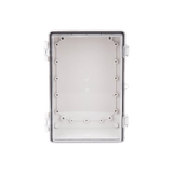 Gabinete Plástico ABS Puerta Transparente Uso en Intemperie IP66 190x290x140 mm cierre por Broche Inoxidable PST-1929-14ET PRECISION - Imagen 2