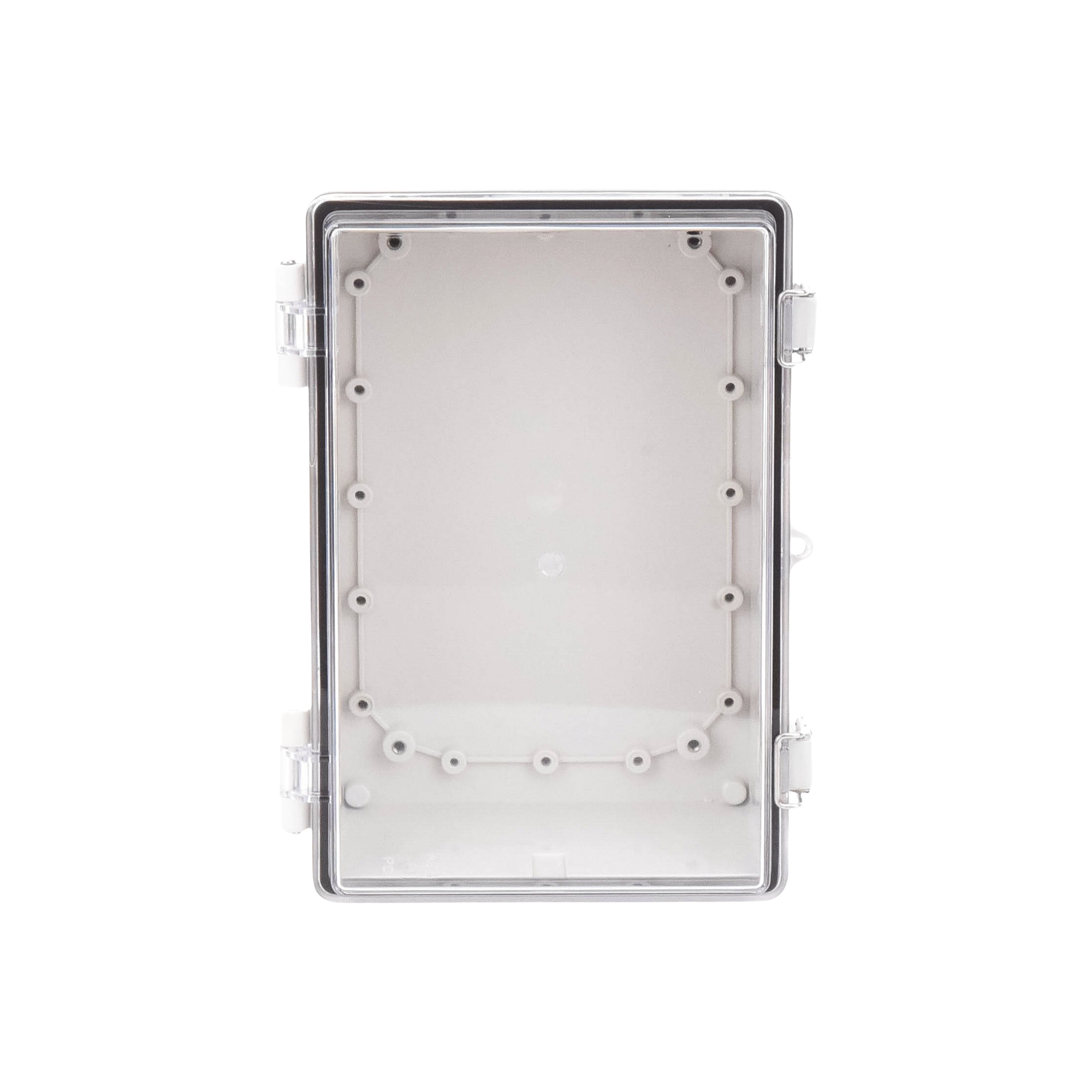 Gabinete Plástico ABS Puerta Transparente Uso en Intemperie IP66 190x290x140 mm cierre por Broche Inoxidable PST-1929-14ET PRECISION - Imagen 2