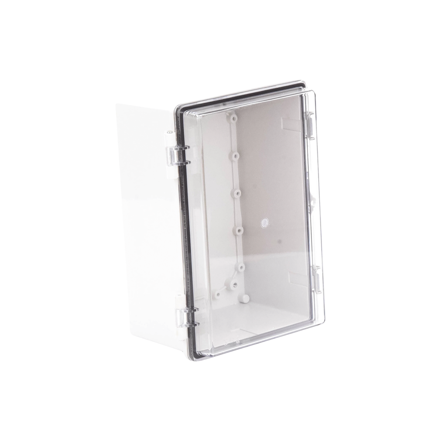 Gabinete Plástico ABS Puerta Transparente Uso en Intemperie IP66 190x290x140 mm cierre por Broche Inoxidable PST-1929-14ET PRECISION - Imagen 4