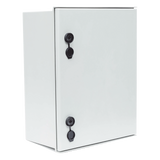 Gabinete de Poliéster IP65 Uso en Intemperie (400 x 500 x 200 mm) con Placa Trasera Interior (Incluye Chapa y Llave) PRECISION - Imagen 2