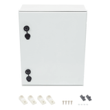 Gabinete de Poliéster IP65 Uso en Intemperie (400 x 500 x 200 mm) con Placa Trasera Interior (Incluye Chapa y Llave) PRECISION - Imagen 5