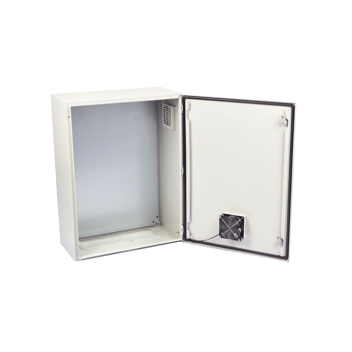 Gabinete Ventilado de Acero IP55 Uso en Exterior 40x60x25 cm PRECISION - Imagen 2