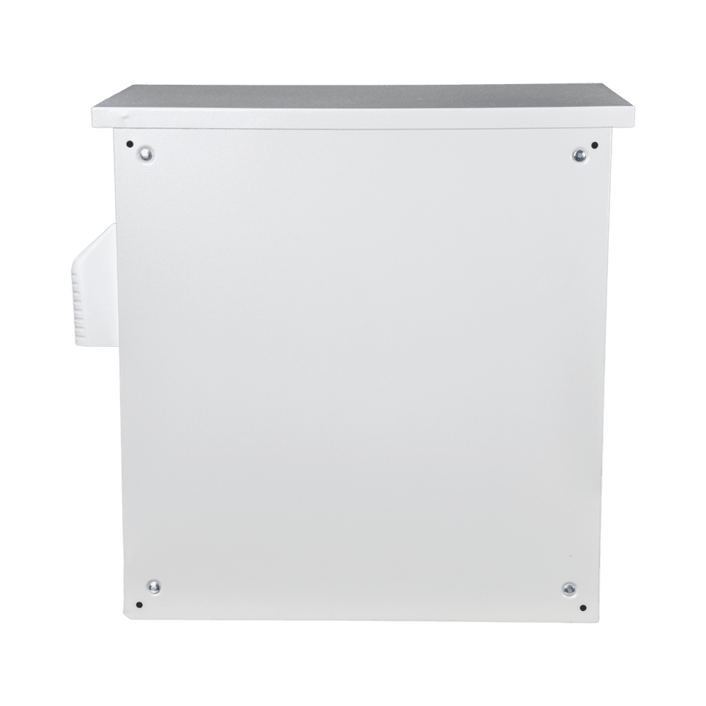 Gabinete Ventilado de Acero IP55 Uso en Exterior (593 x 609 x 399 mm) con Placa Trasera Interior Metálica y Compuerta Inferior Atornillable. Incluye Ventilador, Ventilas, filtros, Montaje Rack 19", Terminal de Tierra Física, Chapas y Ll PRECISION - Imagen 2