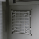 Gabinete Ventilado de Acero IP55 Uso en Exterior (593 x 609 x 399 mm) con Placa Trasera Interior Metálica y Compuerta Inferior Atornillable. Incluye Ventilador, Ventilas, filtros, Montaje Rack 19", Terminal de Tierra Física, Chapas y Ll PRECISION - Imagen 8