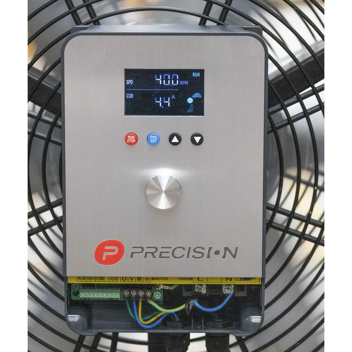 Ventilador Industrial Móvil Ultra Silencioso de 1.5 m y 127 Vca, Ideal para Almacenes, Hangares, Líneas de Producción, Gimnasios PRECISION - Imagen 4