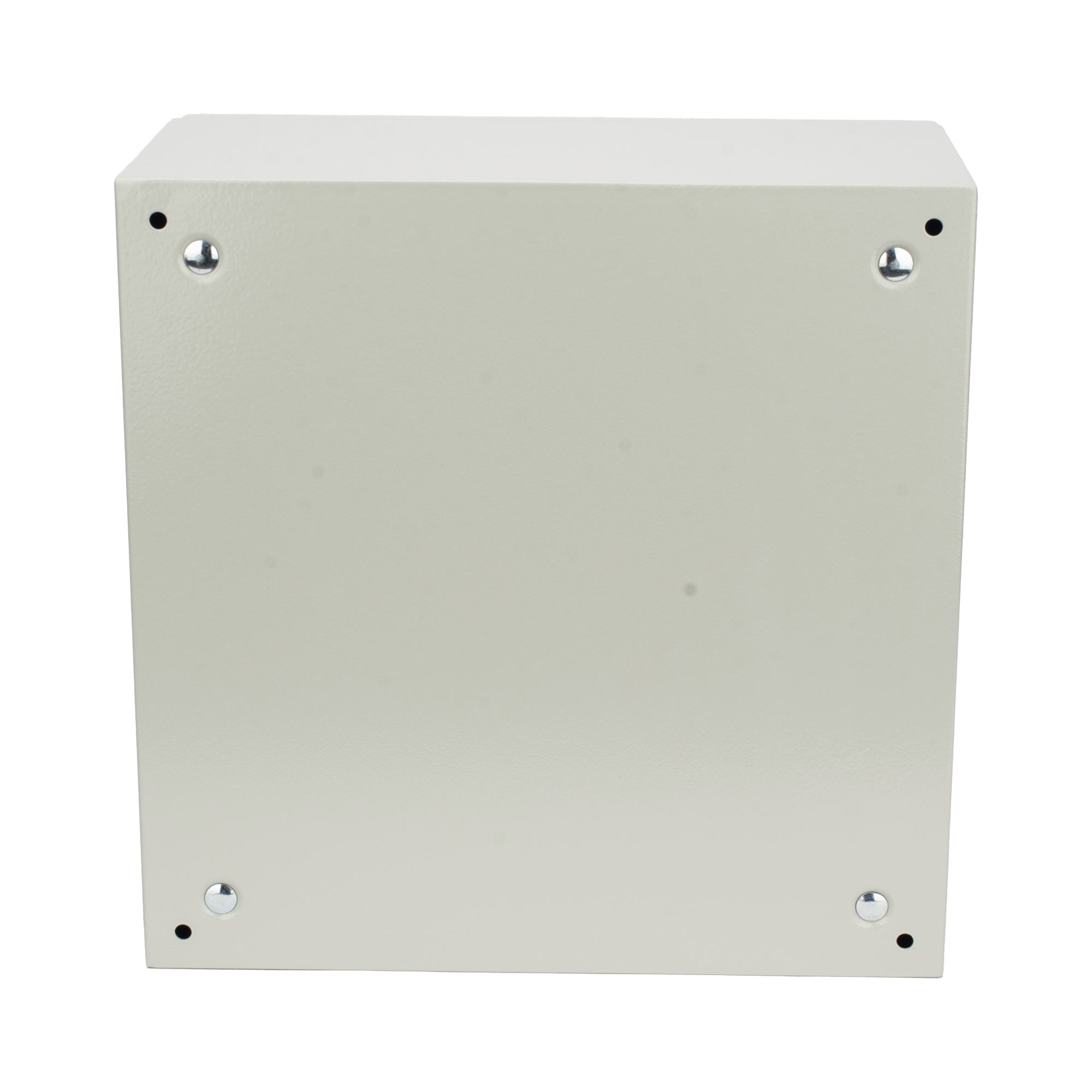 Gabinete de Acero IP66 Uso en Intemperie (400 x 400 x 200 mm) con Placa Trasera Interior de Metal y Compuerta Inferior Atornillable (Incluye Chapa y Llave PST407) PRECISION - Imagen 3