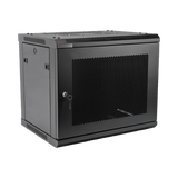 Racks CerradosPRECISIONPSTC-09-645BDPGabinete Rack 19in 9UR Puerta Perforada 450mm Negro PRECISION PSTC - 09 - 645BDP - SILYMX