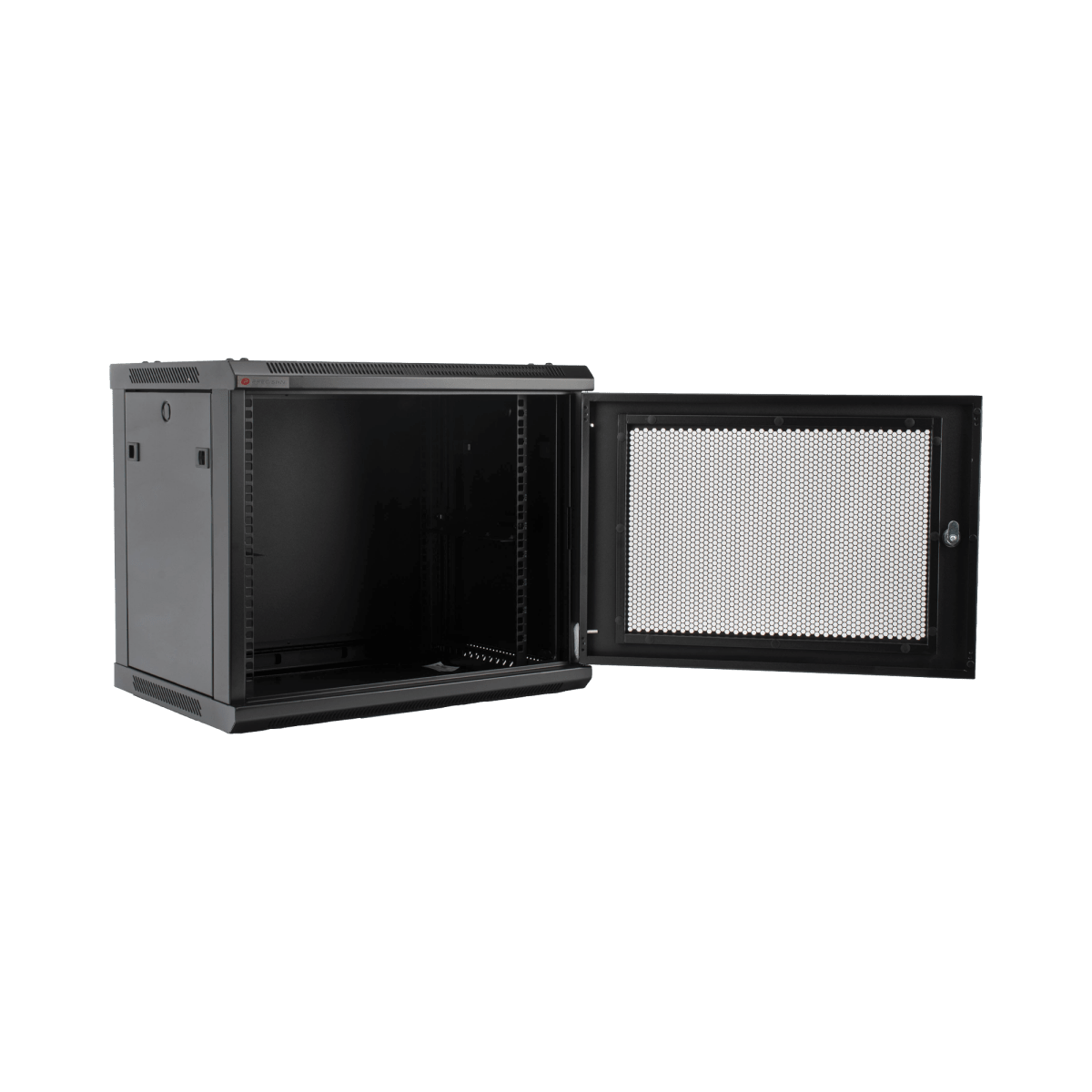 Racks CerradosPRECISIONPSTC-09-645BDPGabinete Rack 19in 9UR Puerta Perforada 450mm Negro PRECISION PSTC - 09 - 645BDP - SILYMX