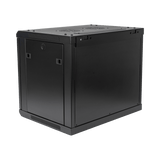 Racks CerradosPRECISIONPSTC-09-645BDPGabinete Rack 19in 9UR Puerta Perforada 450mm Negro PRECISION PSTC - 09 - 645BDP - SILYMX