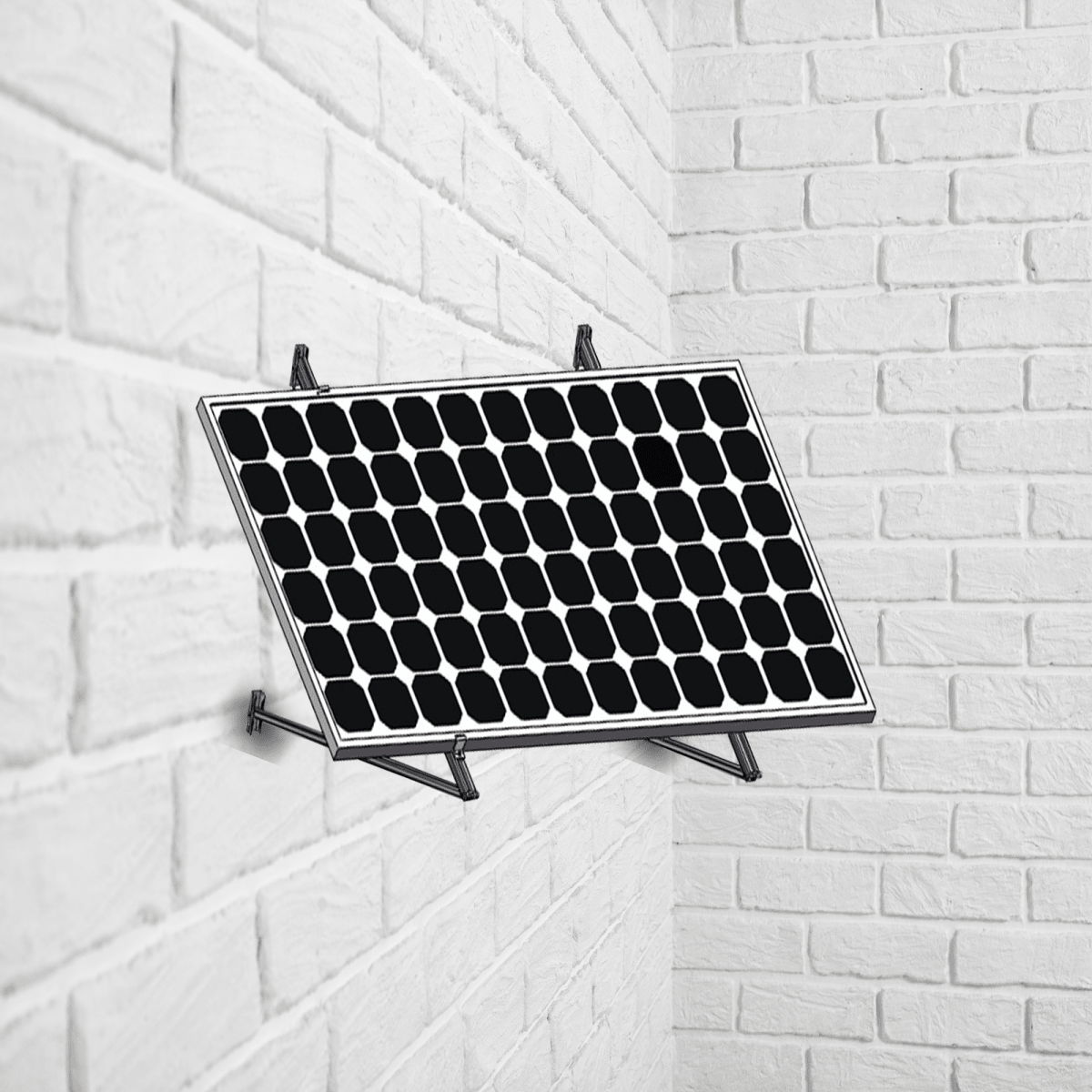 Montajes para Paneles SolaresEPCOM POWERLINEPSWM1400Montaje Para Paneles Solares En Muro 35 - 40mm Riel 1400mm EPCOM POWERLINE PSWM1400 - SILYMX