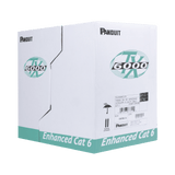 Cables Categoria 6PANDUITPUC6004IG-MEBobina Cable UTP Cat6 Mejorado 305m (1000ft) Cobre 23 AWG Reelex PVC Gris Panduit PUC6004IG - ME - SILYMX