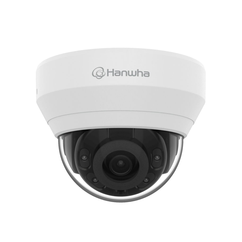 Camaras IP DomoHANWHA VISIONQND-7022RCamara Domo IP 4MP 2560x1440 WDR 120dB IR 20m PoE IP67 ONVIF Hanwha Vision QND - 7022R - SILYMX