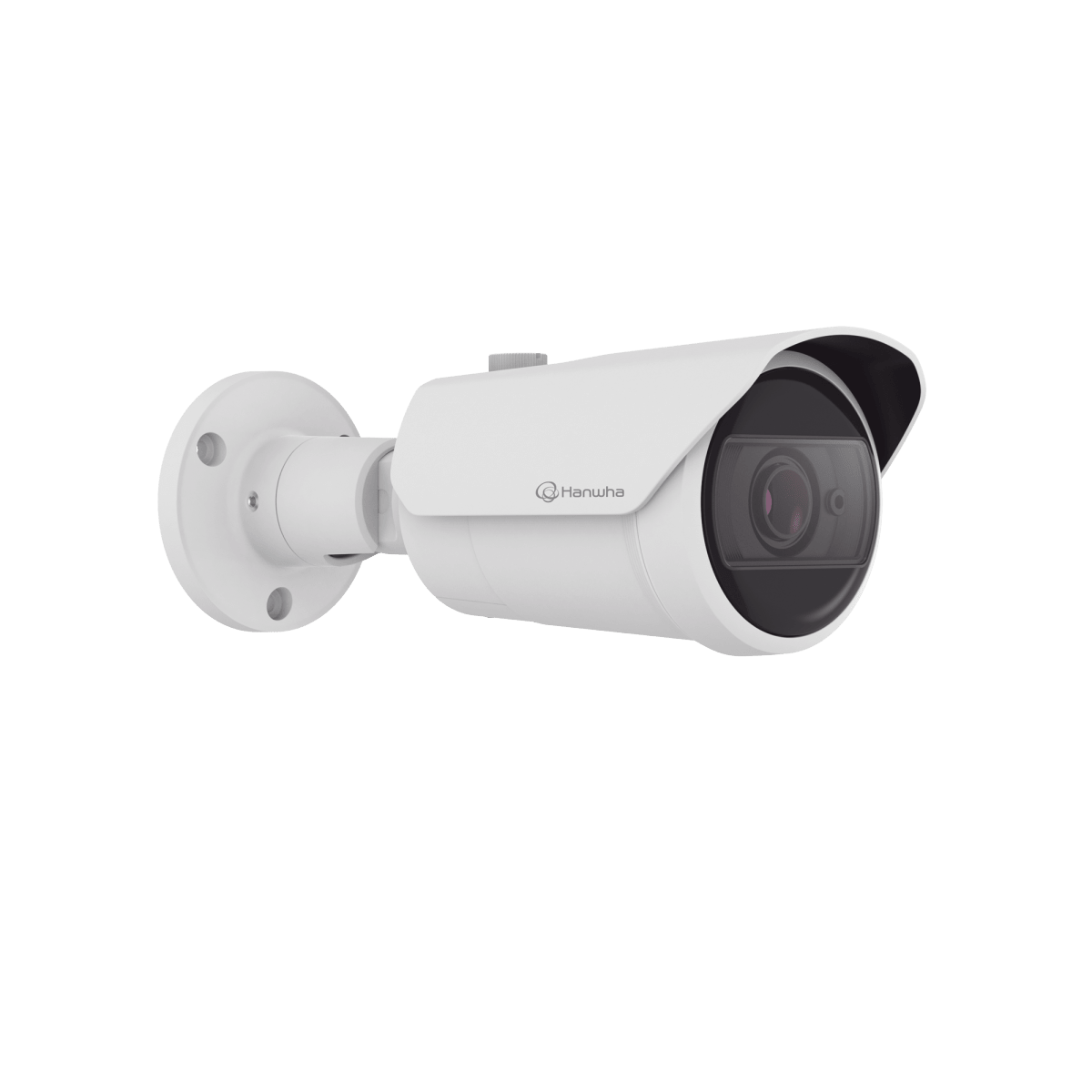 Camaras IP BalaHANWHA VISIONQNO-C8083RCámara IP Bala 5MP Lente Varifocal 3.2 - 10mm IR 30M WDR 120dB IA Detección Personas Vehículos Hanwha Vision QNO - C8083R - SILYMX