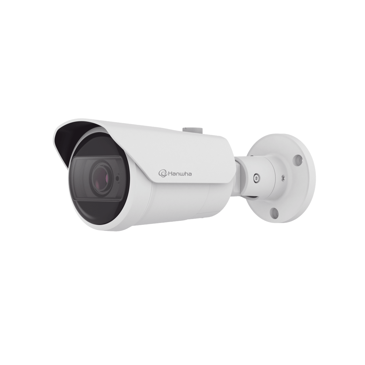 Camaras IP BalaHANWHA VISIONQNO-C9083RCamara Bala IP 8MP 4K IA Lente Motorizado 3.2 - 10.2mm WDR 120dB IR 30m IP66 IK10 Hanwha Vision QNO - C9083R - SILYMX