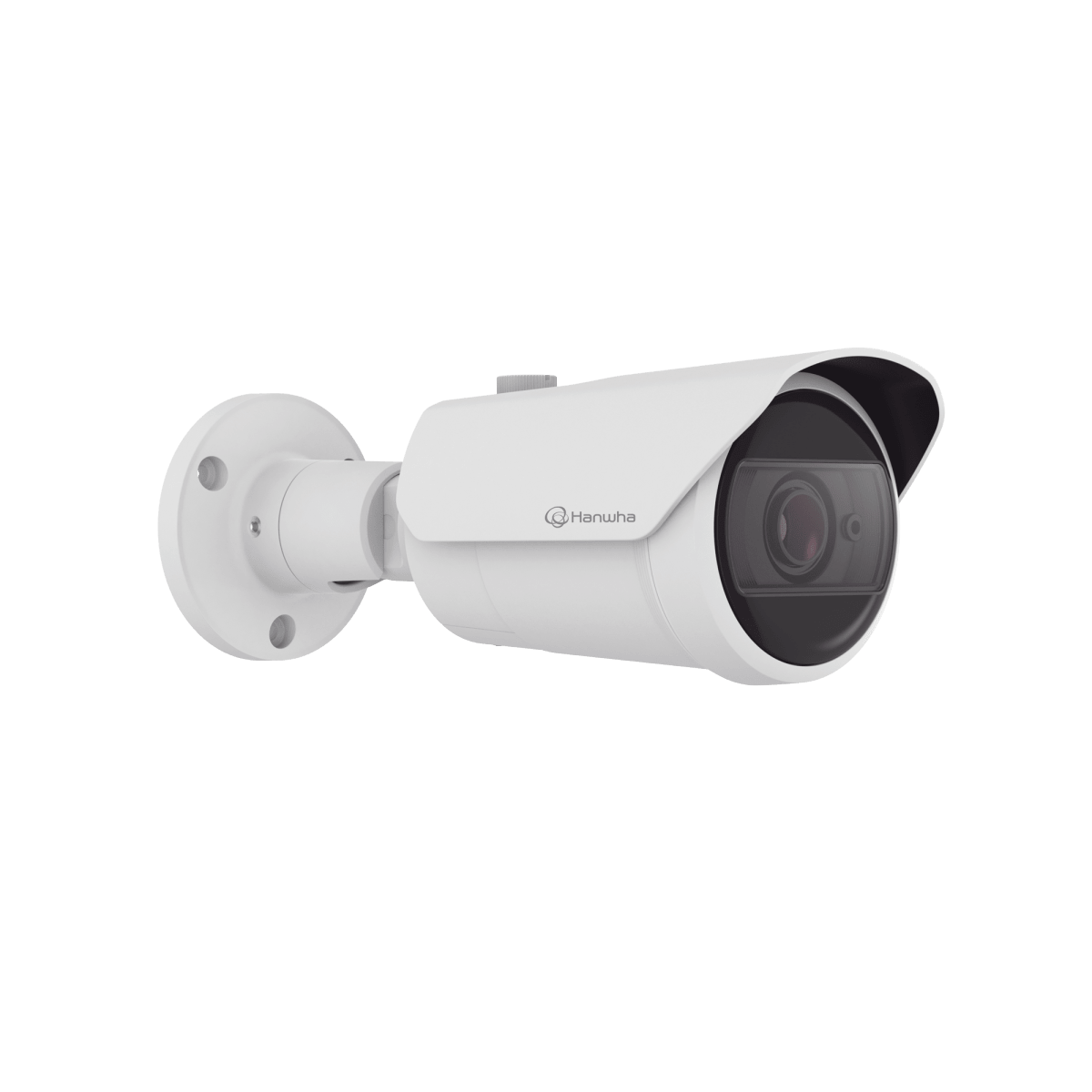 Camaras IP BalaHANWHA VISIONQNO-C9083RCamara Bala IP 8MP 4K IA Lente Motorizado 3.2 - 10.2mm WDR 120dB IR 30m IP66 IK10 Hanwha Vision QNO - C9083R - SILYMX