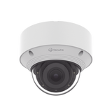Cámara IP Tipo domo Antivandálica 5 Megapíxel / Lente Varifocal 3.2 - 10mm / IR 30M / WDR 120db / IP66 / H.265 & WiseStream / Inteligencia Artificial Deteccion de Personas y vehiculos HANWHA VISION - Imagen 1