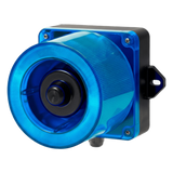 Combinacion de baliza LED color Azul y sirena electrónica de 31 tonos resistente a la intemperie de volumen máx. 123 dB a 110-220 VCA QLIGHT - Imagen 1