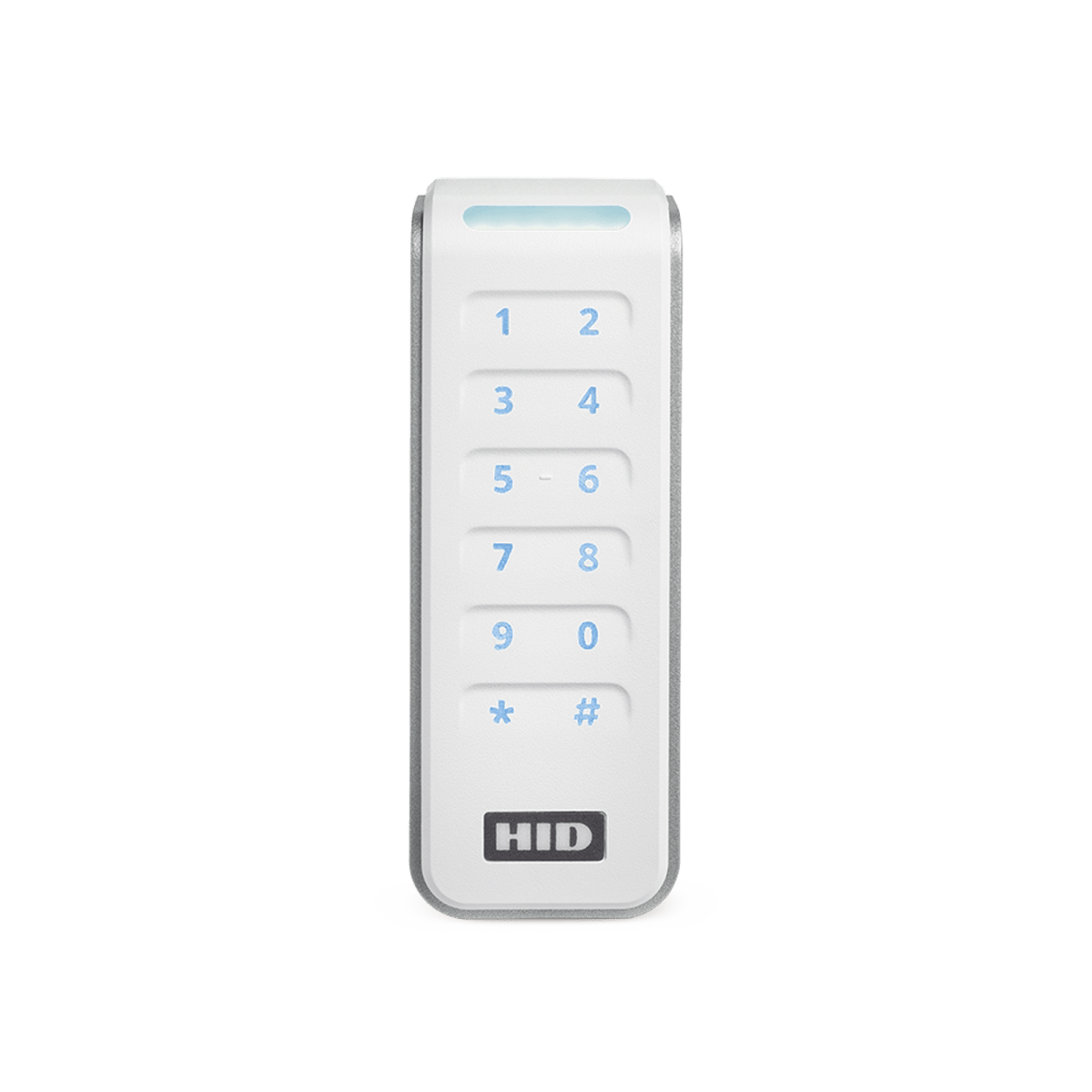 Lector de ProximidadHIDR20KFWLector Multitecnología con Teclado iCLASS MIFARE DESFire Wiegand OSDP Garantía de Por Vida HID R20KFW - SILYMX