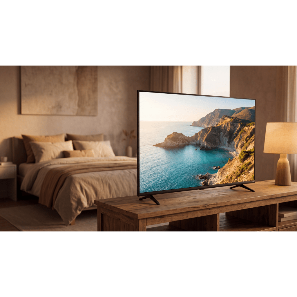 SmartTV QLED 32 Pulgadas / Resolución 1366 × 768 / 3 Puertos HDMI / WiFi Integrado / Smart TV ROKU / VESA 100 × 100 mm HORION - Imagen 4