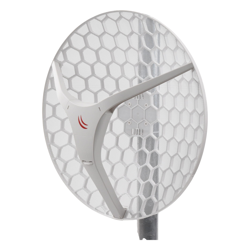 (LHG XL HP5) Cliente y PtP de Alta Potencia, Antena de Rejilla Mejorada de 27 dBi en 5GHz 802.11 a/n MIKROTIK - Imagen 3