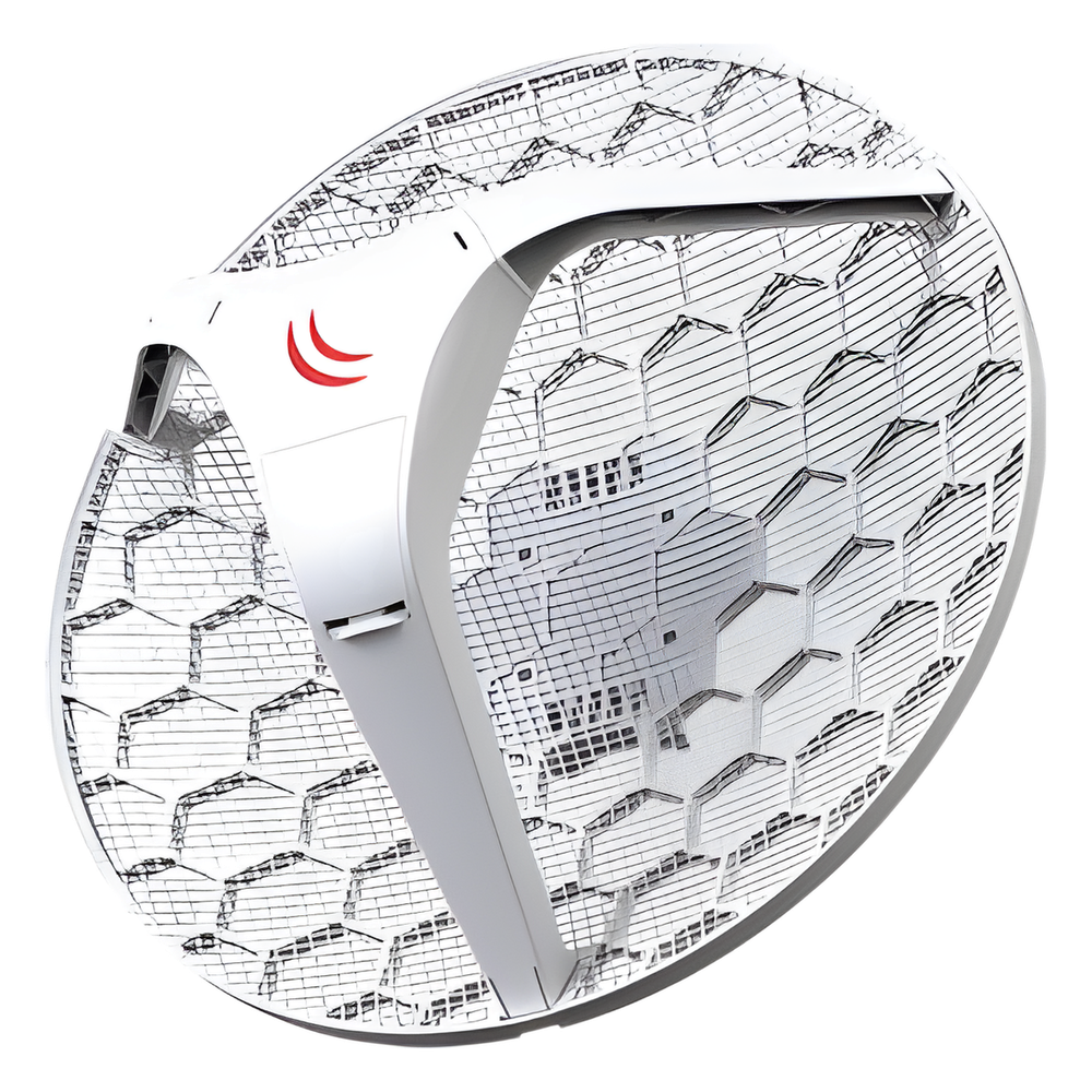 (LHG 5) Cliente y PtP en 5 GHz 802.11 a/n, Antena Integrada de 24.5dBi, Hasta 316mW de Potencia. MIKROTIK - Imagen 1