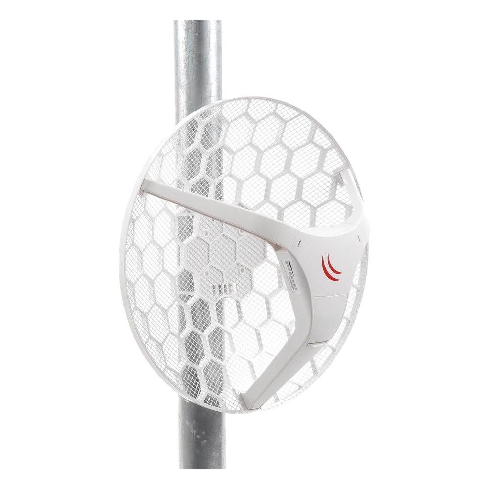 (LHG 5) Cliente y PtP en 5 GHz 802.11 a/n, Antena Integrada de 24.5dBi, Hasta 316mW de Potencia. MIKROTIK - Imagen 4