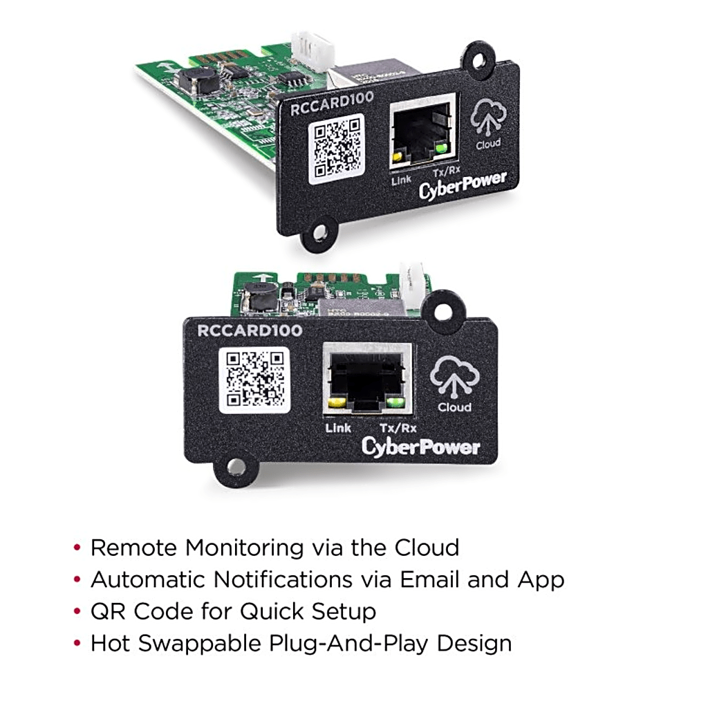 Tarjeta de Gestión Remota / Wi-Fi 802.11 b/g/n / PowerPanel Cloud / Cambio en Caliente / UPS PR/OL/OR y PDU CYBERPOWER - Imagen 5