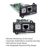Tarjeta de Gestión Remota / Wi-Fi 802.11 b/g/n / PowerPanel Cloud / Cambio en Caliente / UPS PR/OL/OR y PDU CYBERPOWER - Imagen 5