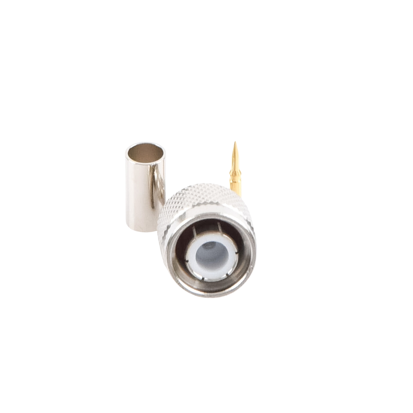 Conector TNC Macho de Anillo Plegable para Cables RG-58/U, RG-142/U, LMR-195, Níquel/ Oro/ Teflón. RF INDUSTRIES,LTD - Imagen 4