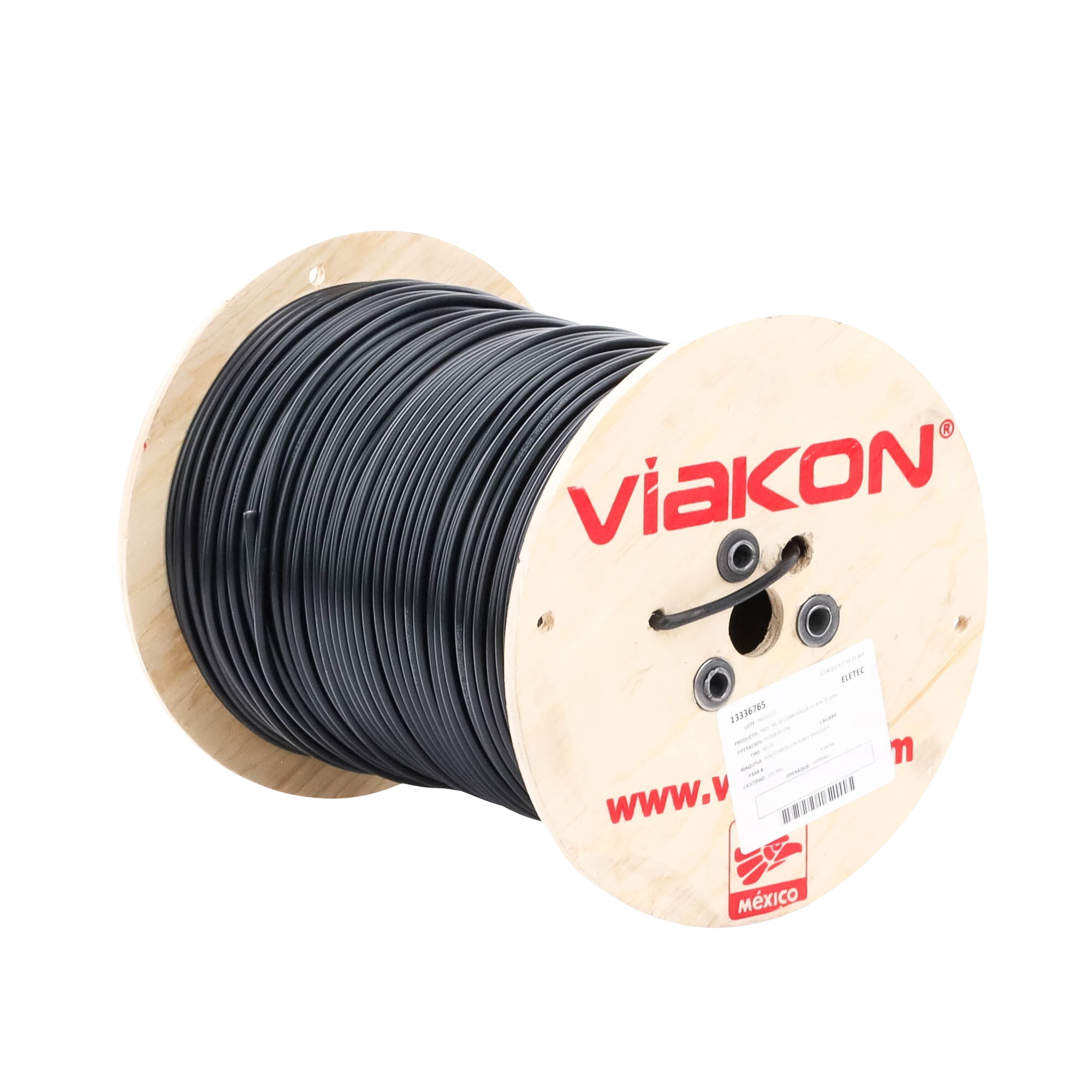 Cable RG59 Coaxial para Video, 305M, HECHO EN MÉXICO, Optimizado para HD / Intemperie VIAKON - Imagen 2