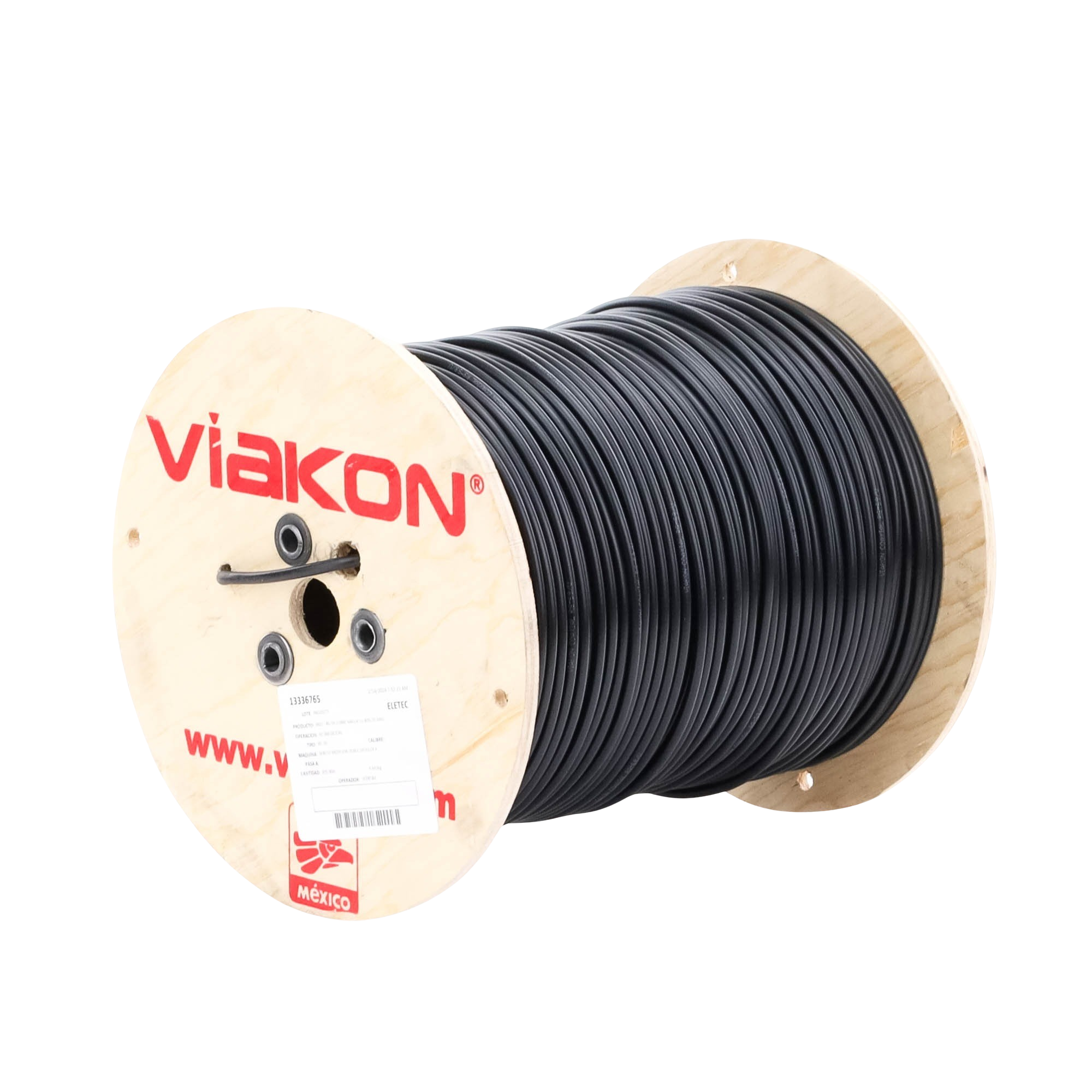 Cable RG59 Coaxial para Video, 305M, HECHO EN MÉXICO, Optimizado para HD / Intemperie VIAKON - Imagen 4