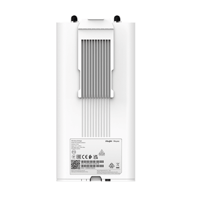Enlace PtP y PtMPRUIJIERG-AIRMETRO550G-BEstación Base Conectorizada PtP Multipunto 32 Clientes Botón Auto - Emparejamiento Enlaces Inalámbricos WISP CCTV 867 Mbps Ruijie RG - AIRMETRO550G - B - SILYMX