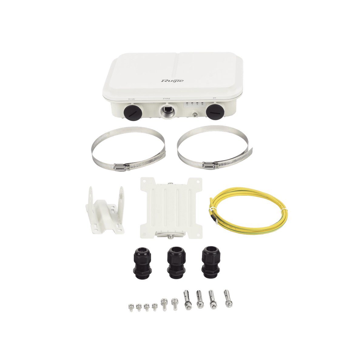 Punto de AccesoRUIJIERG-AP680(CD)Access Point Wi - Fi 6 Exterior Sectorial 60° IP68 1775Mbps MU - MIMO 2x2 Ruijie RG - AP680(CD) - SILYMX