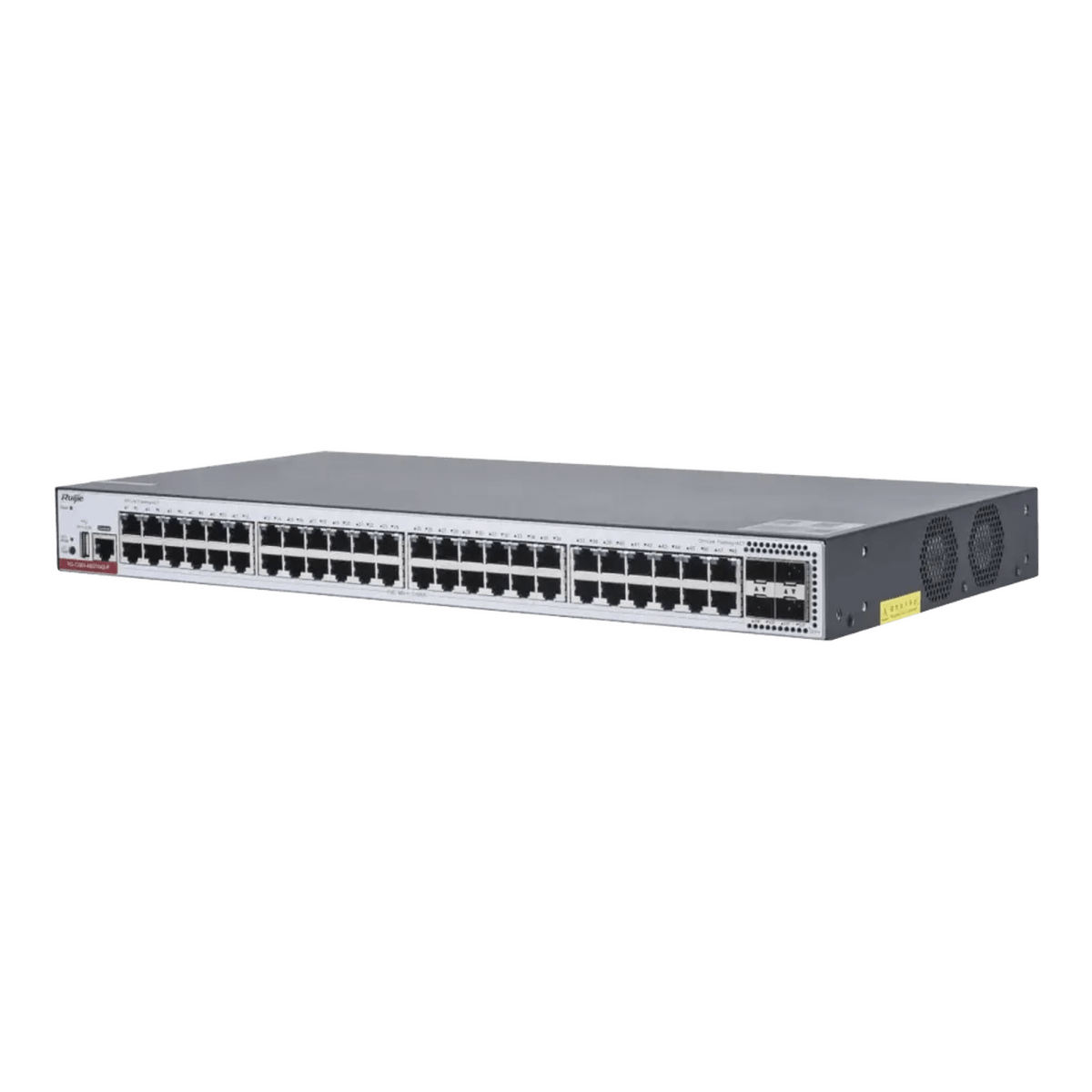 SwitchesRUIJIERG-CS83-48GT4XS-PDSwitch Administrable Capa 3 PoE+ 48 Puertos Gigabit 1480W 4 SFP+ 10Gb Ruijie RG - CS83 - 48GT4XS - PD - SILYMX