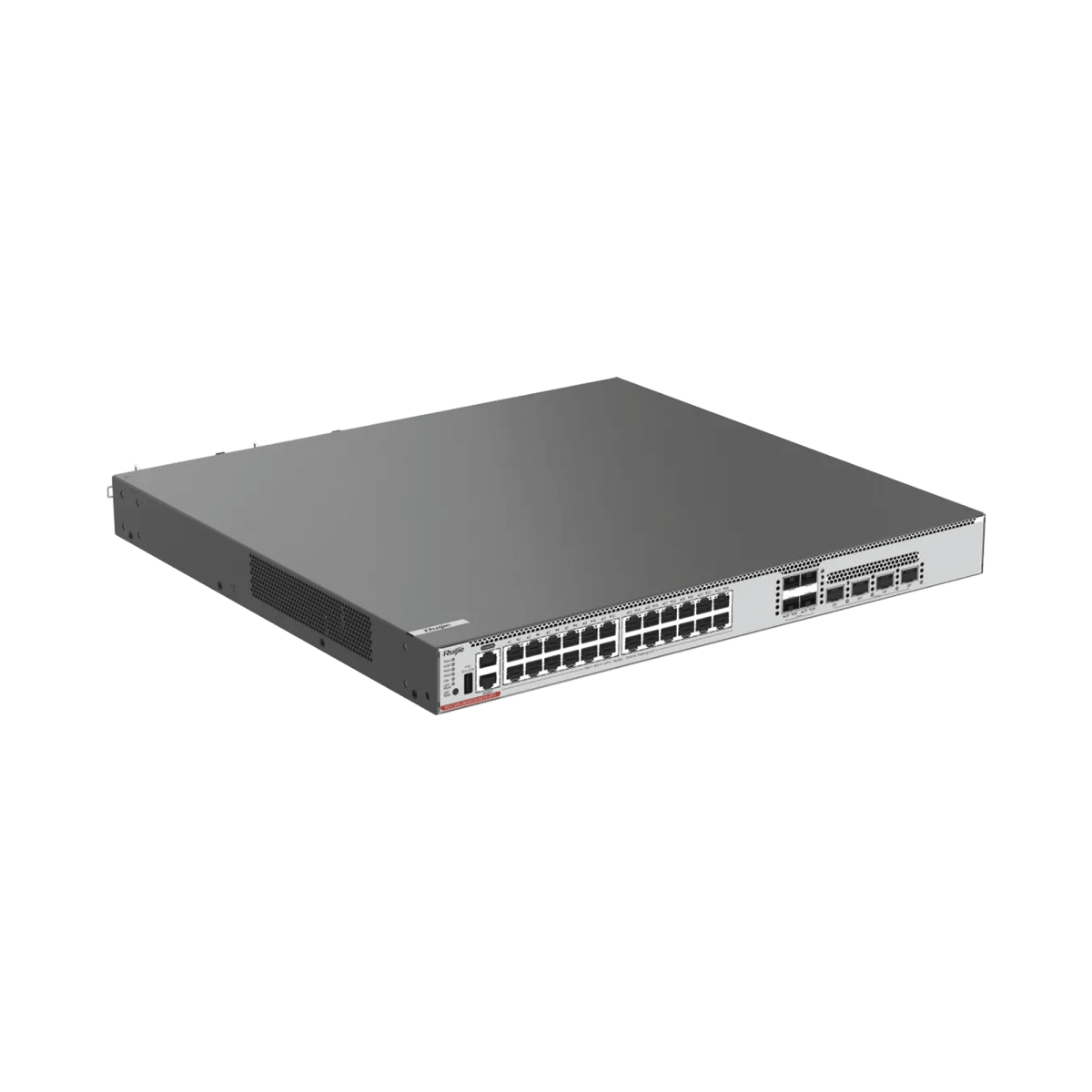 Switches PoERUIJIERG-CS86-24XMG4XS4VS-UPDSwitch Core 24 Puertos PoE 802.3bt Hi - PoE 90W Capa 3 Multi - Gigabit 10G 25G Ruijie RG - CS86 - 24XMG4XS4VS - UPD - SILYMX