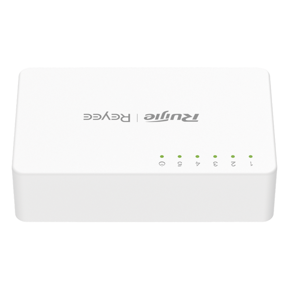 Switch no administrable, Visible en la Topología de la Nube, 5 puertos 10/100 Mbps RUIJIE - Imagen 5