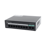 Switches PoERUIJIERG-ES110FG-PSwitch No Administrable 8 Puertos PoE+ 110W 2 Uplinks Gigabit Ruijie RG - ES110FG - P - SILYMX