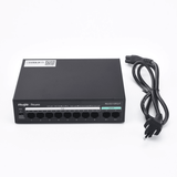 Switches PoERUIJIERG-ES110FG-PSwitch No Administrable 8 Puertos PoE+ 110W 2 Uplinks Gigabit Ruijie RG - ES110FG - P - SILYMX