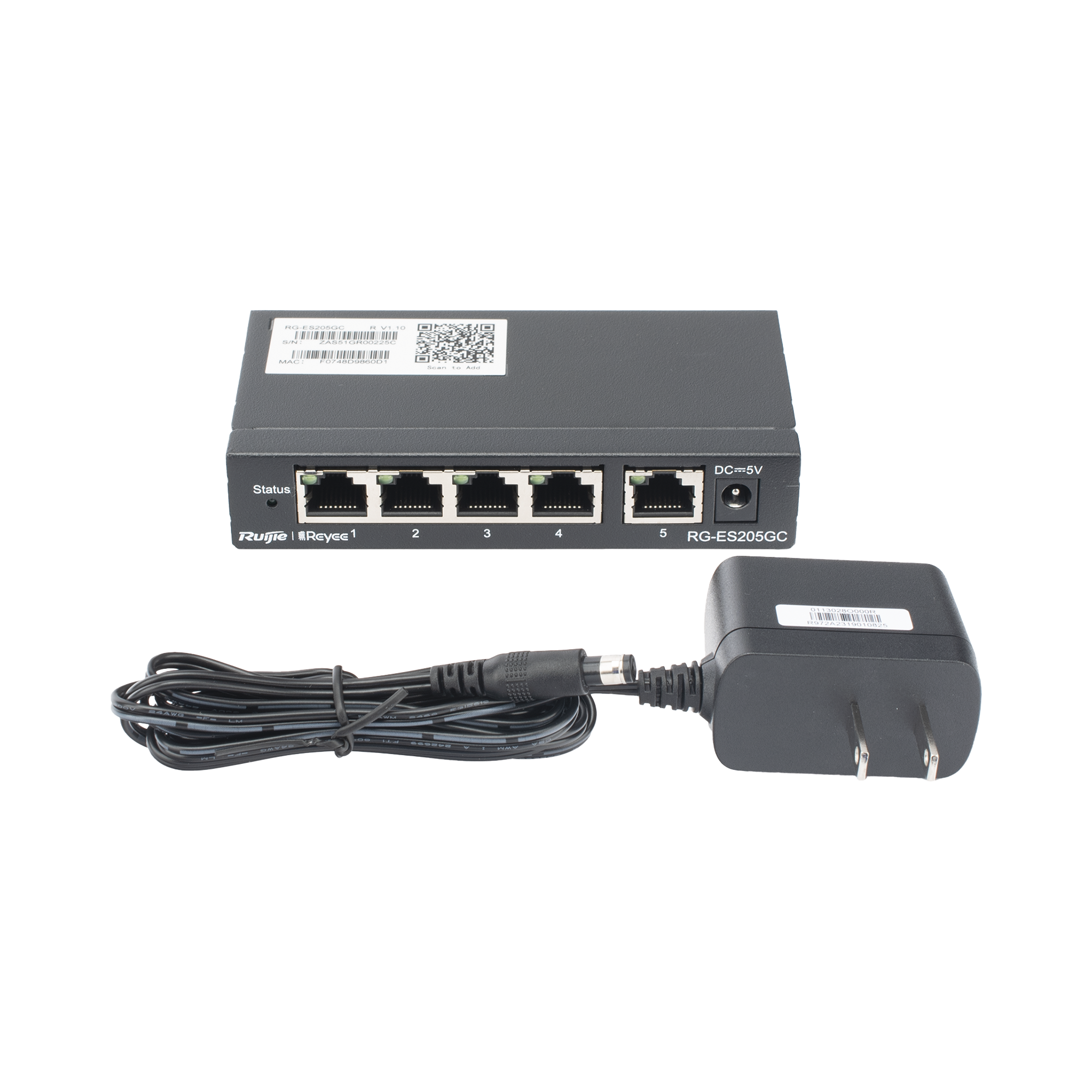 Switch Administrable con 5 puertos Gigabit, gestión gratuita desde la nube RUIJIE - Imagen 4