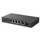 Switch Administrable Capa2 PoE+ con 5 puertos Multi-Gigabit 2.5Gb, hasta 70w PoE RUIJIE - Imagen 2