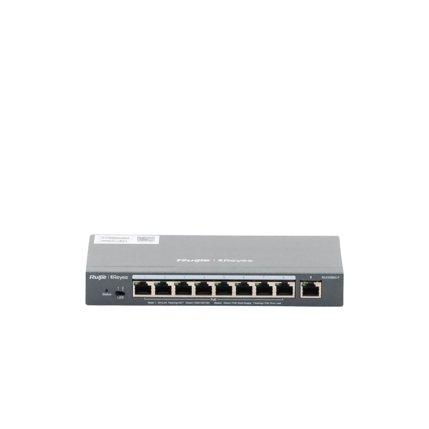 Switch Administrable 8 Puertos PoE+ 802.3af/at Gigabit gestión gratuita desde la nube 120w RUIJIE - Imagen 6