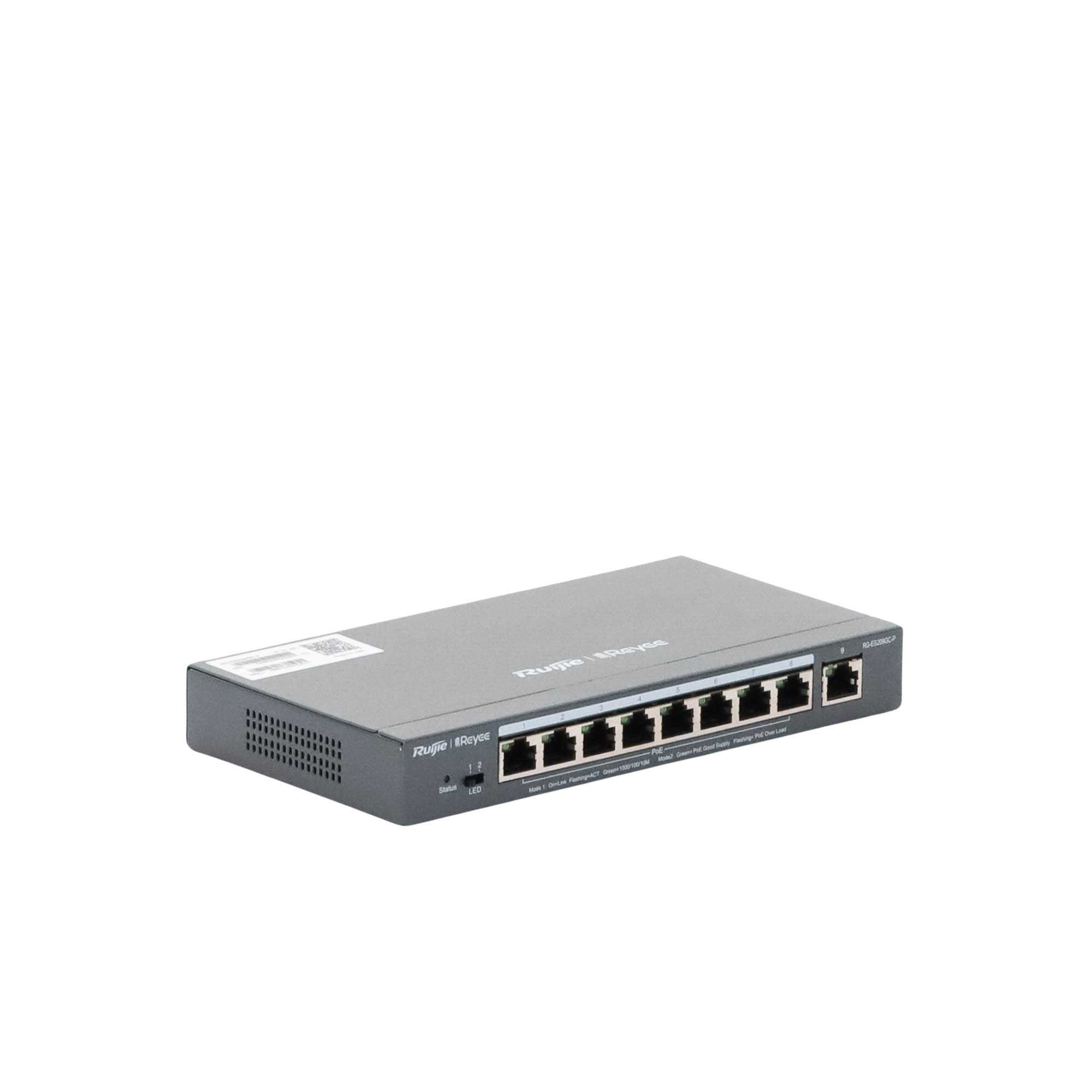 Switch Administrable 8 Puertos PoE+ 802.3af/at Gigabit gestión gratuita desde la nube 120w RUIJIE - Imagen 7
