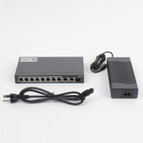 Switch Administrable con 8 puertos Gigabit PoE, 2 Uplinks Gigabit (1 SFP), gestión gratuita desde la nube RUIJIE - Imagen 6
