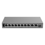 Switch Layer 2 Smart Cloud-Managed / 11 Puertos Gigabit / 8 Puertos PoE+ 70 W / 1 Puerto SFP Uplink / Protección 6 kV / Fanless RUIJIE - Imagen 1