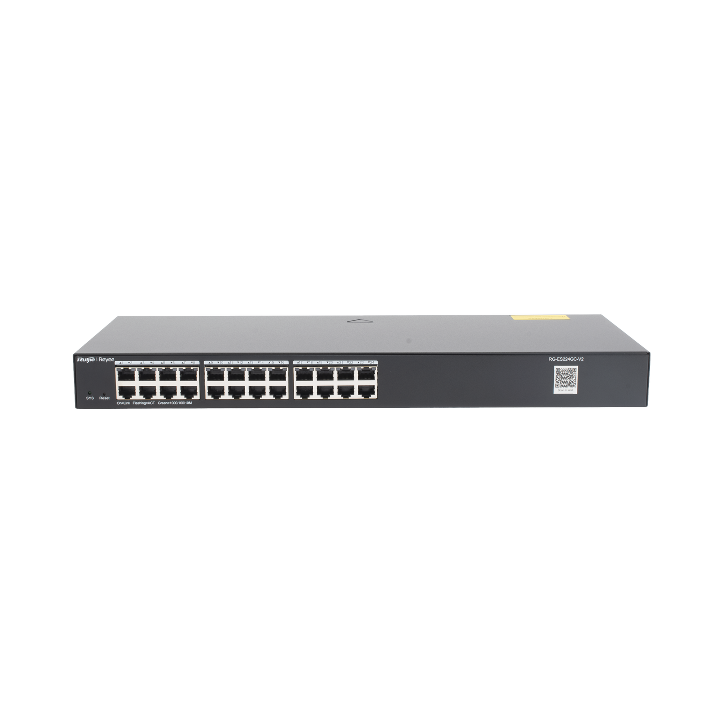 Switch Administrable 24 puertos Gigabit, gestión gratuita desde la nube. RUIJIE - Imagen 1