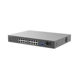 Switches PoERUIJIERG-NBF2100S-16GT1SC-PONU Switch PoE+ Hibrido Capa 2 1 Puerto PON 1G 16 Puertos Gigabit 240W Ruijie RG - NBF2100S - 16GT1SC - P - SILYMX